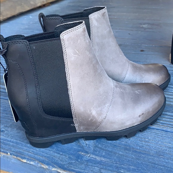 New Sorel Joan of Arctic Chelsea wedge - Picture 4 of 6